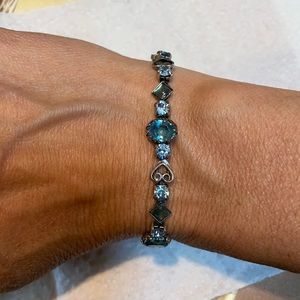 Vintage Mary Demarco Rhinestone Bracelet